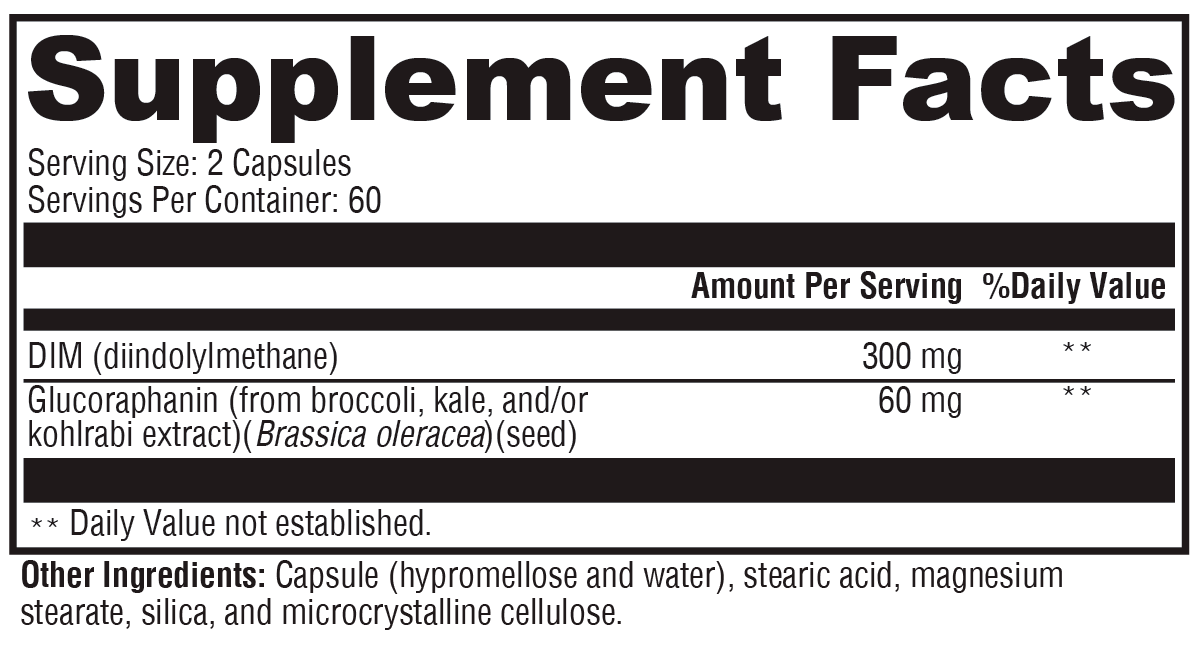 Hormone Protect® 120 Capsules Supplement Facts