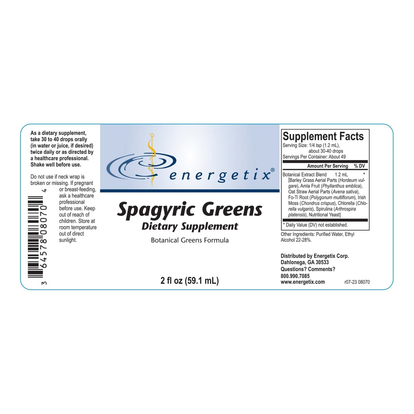Spagyric Greens