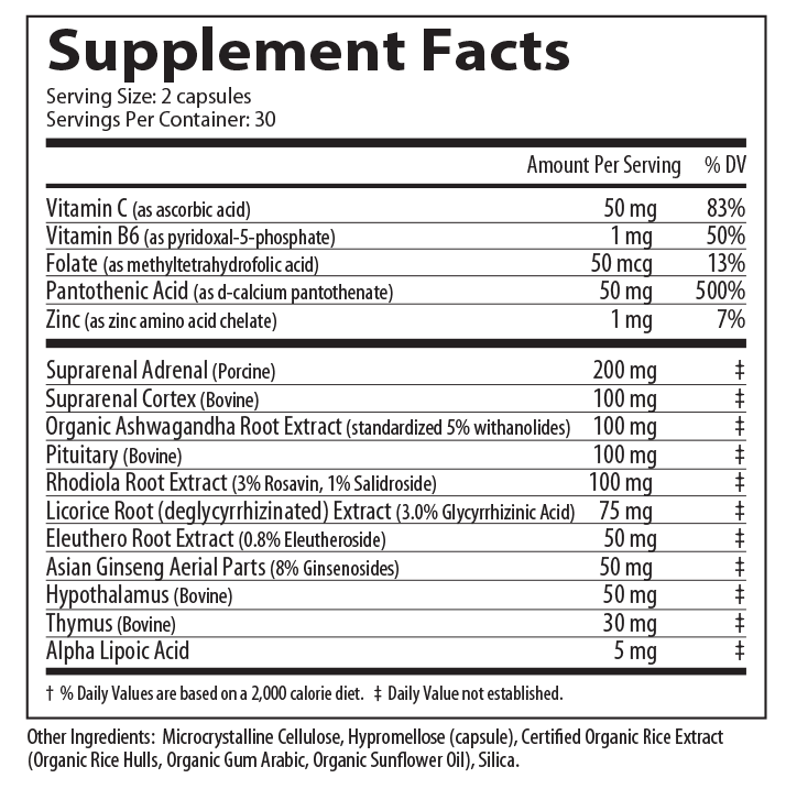 Adrenal Synergy (60 Capsules)