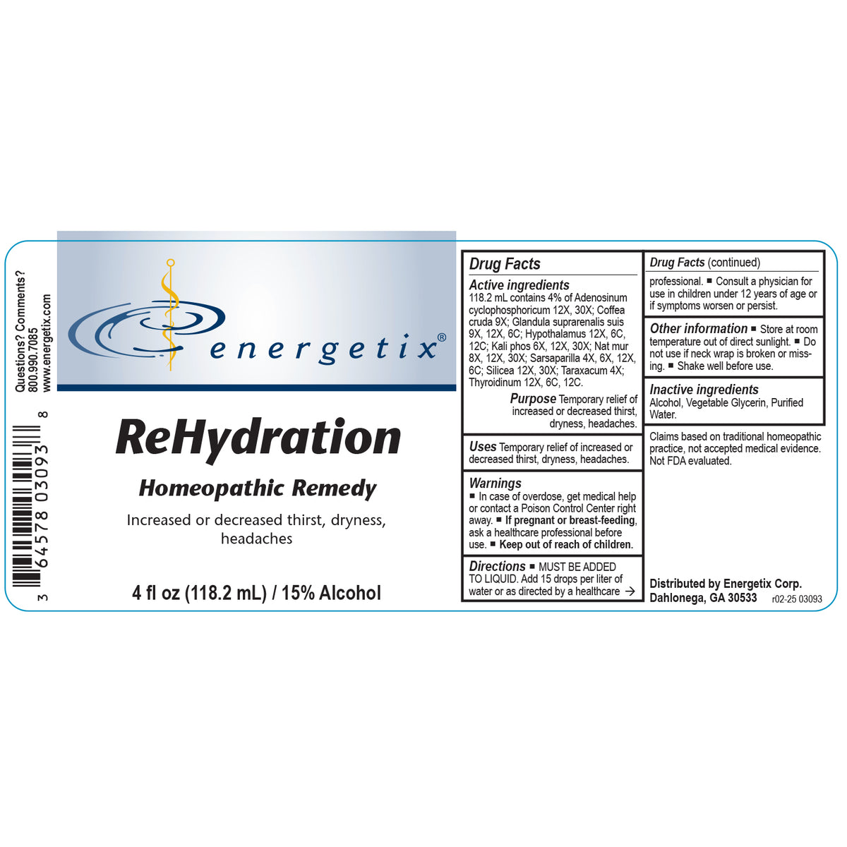 ReHydration (4 oz)