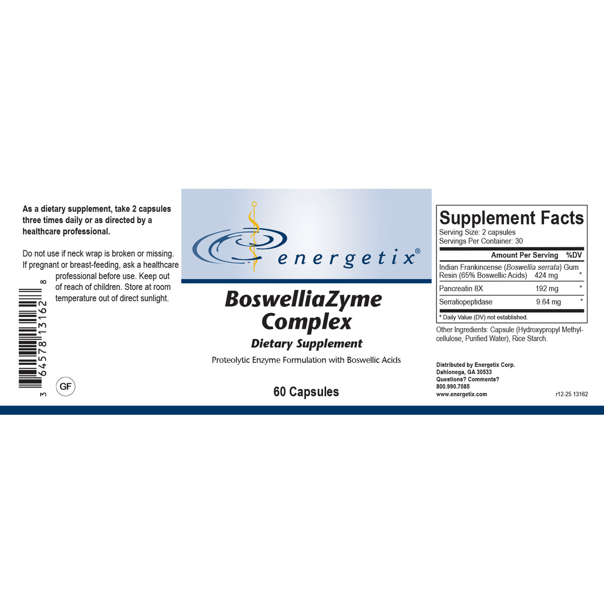 BoswelliaZyme Complex (60 Capsules)