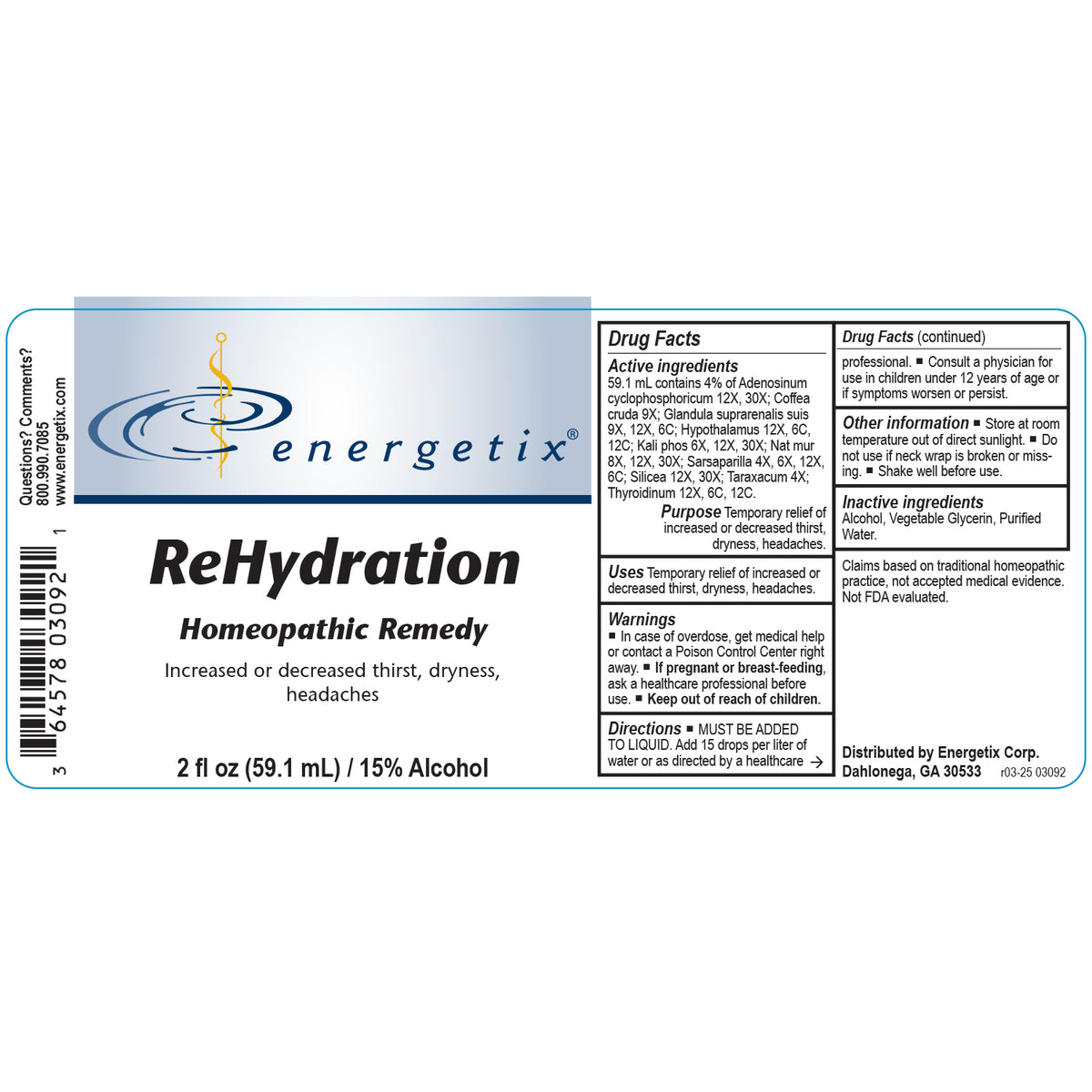 ReHydration (2 oz)