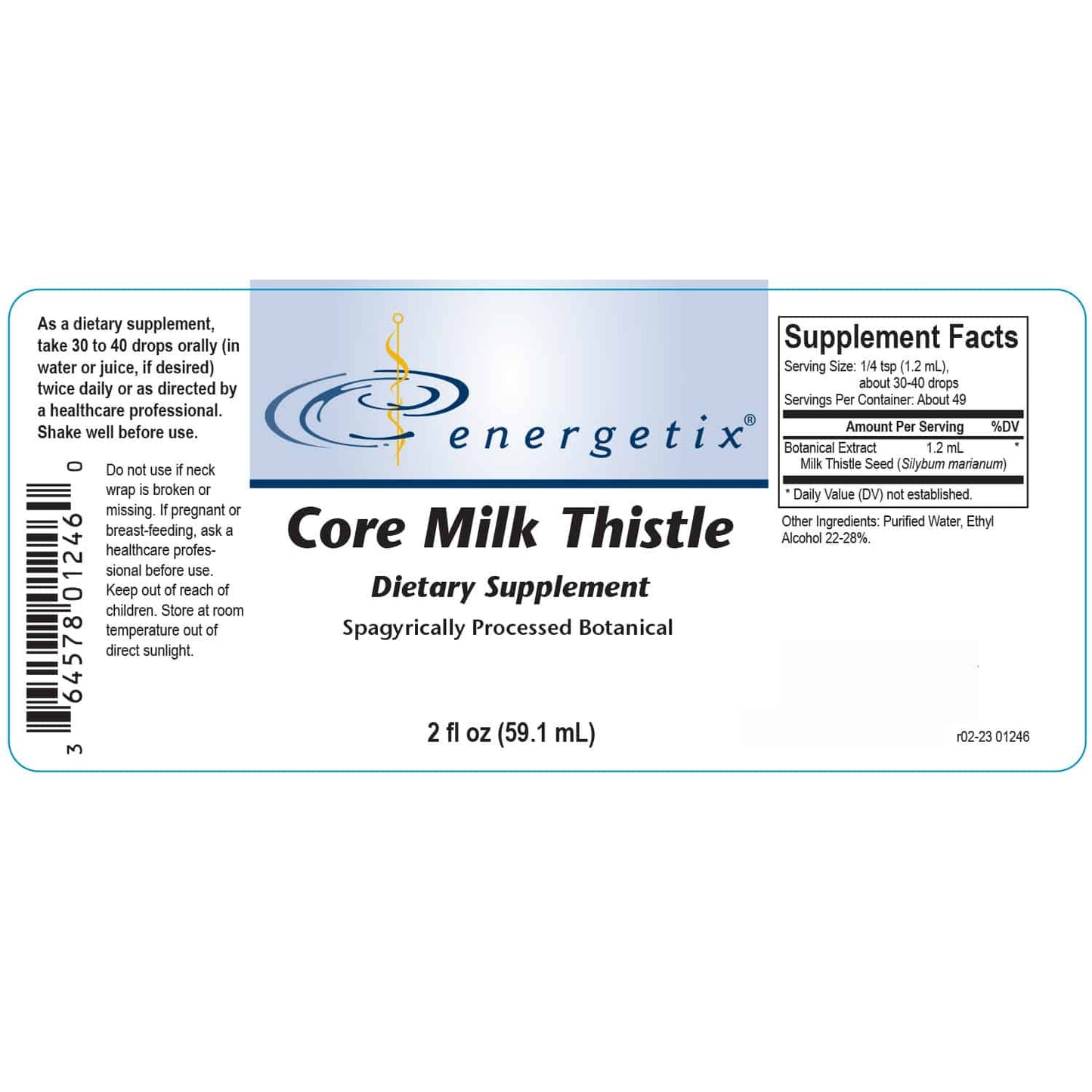 Core Milk Thistle