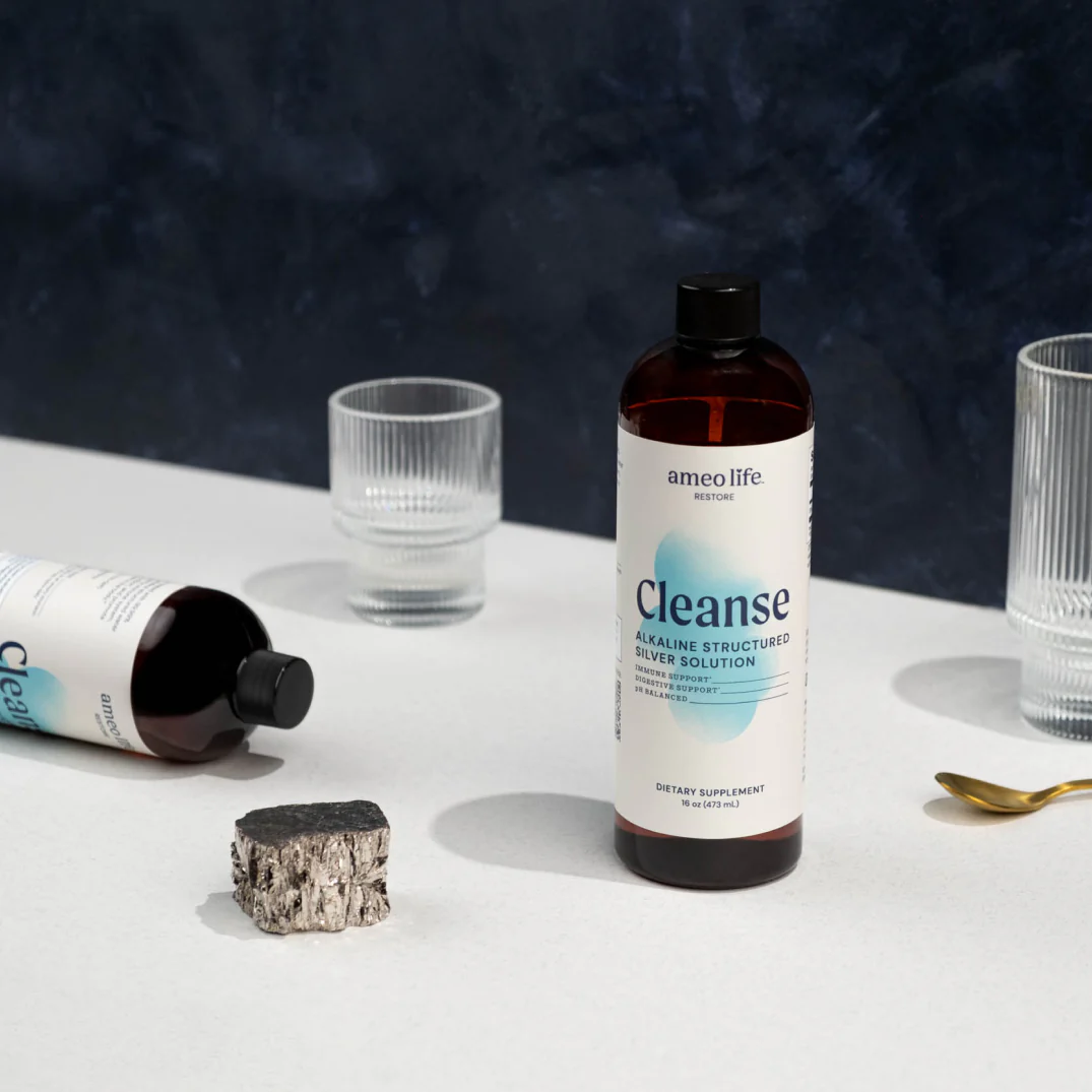 Cleanse (Alkaline Structured Silver) (16 oz)