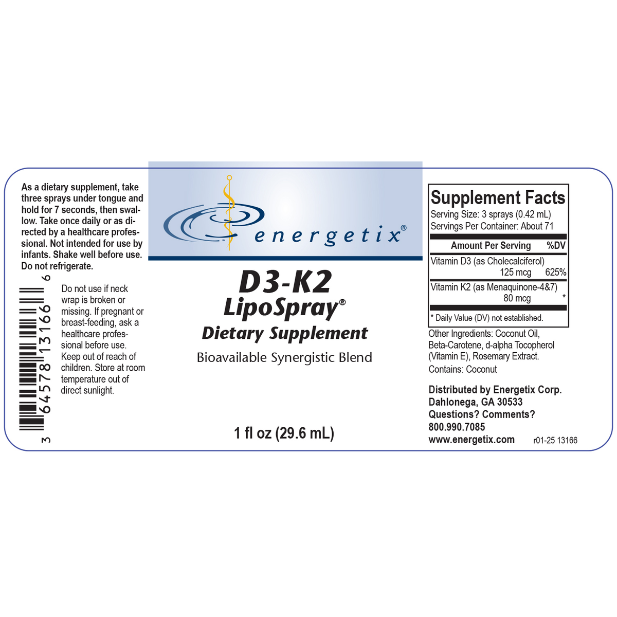 D3-K2 LipoSpray®