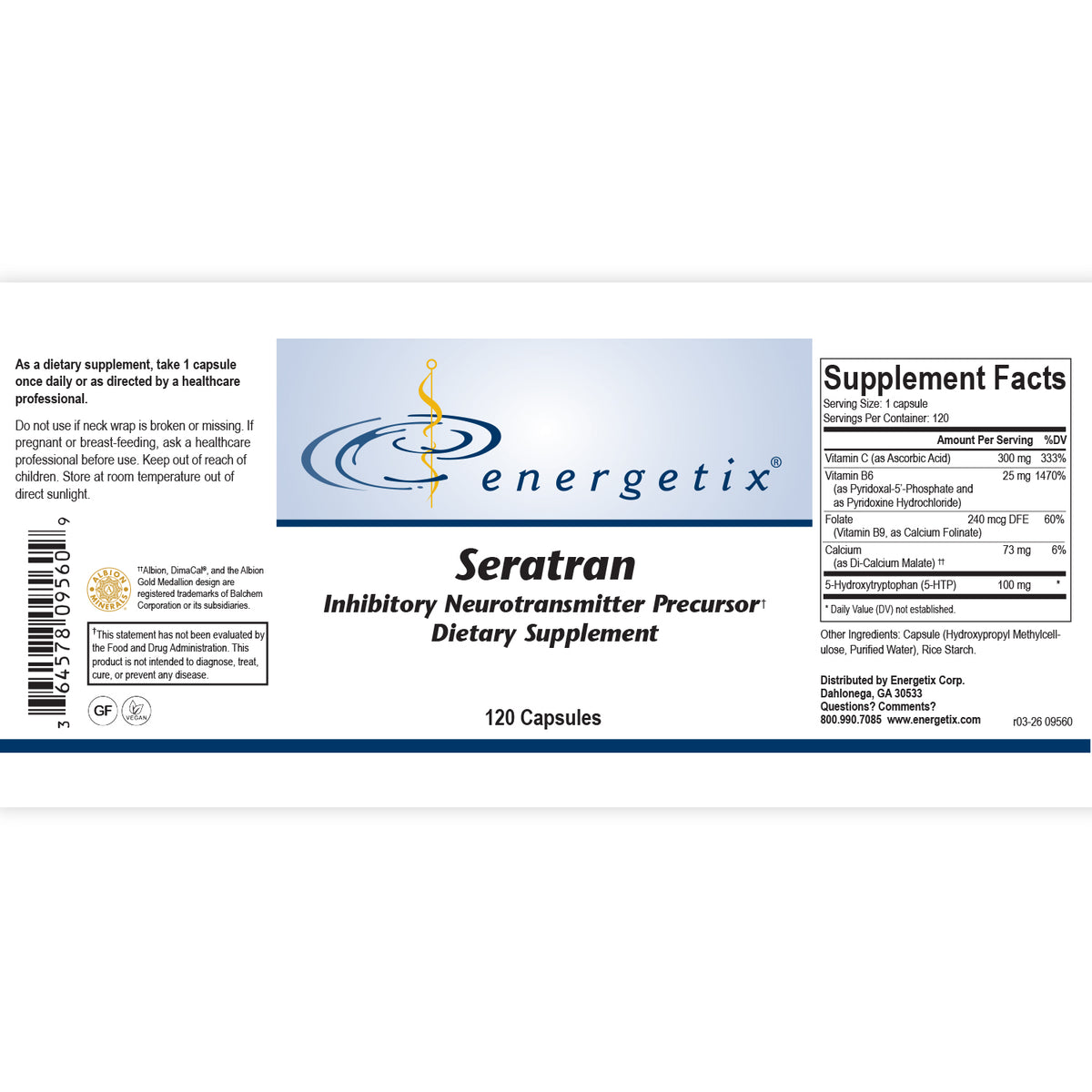 Seratran (120 Capsules)
