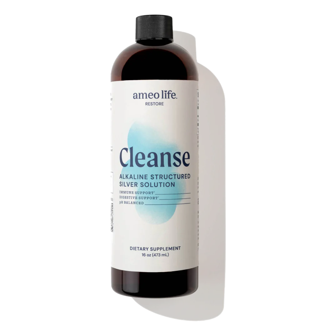 Cleanse (Alkaline Structured Silver) (16 oz)